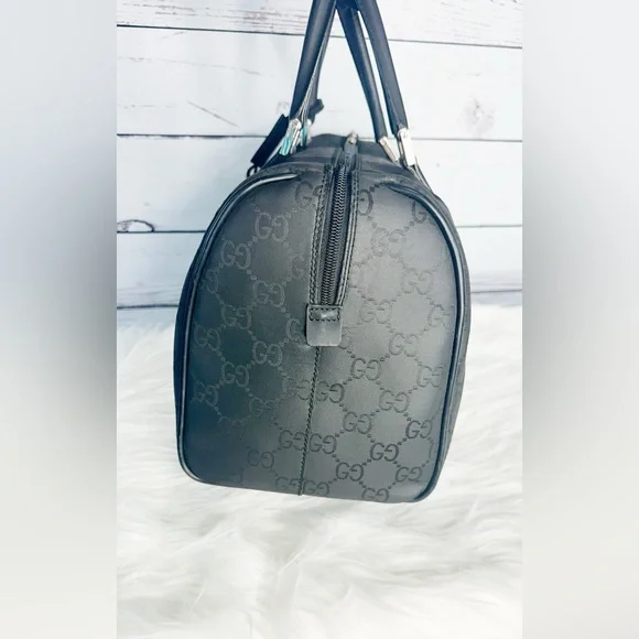 Authentic Gucci GG Canvas Boston Bag – Y2K Vintage 🖤 - Picture 9 of 16